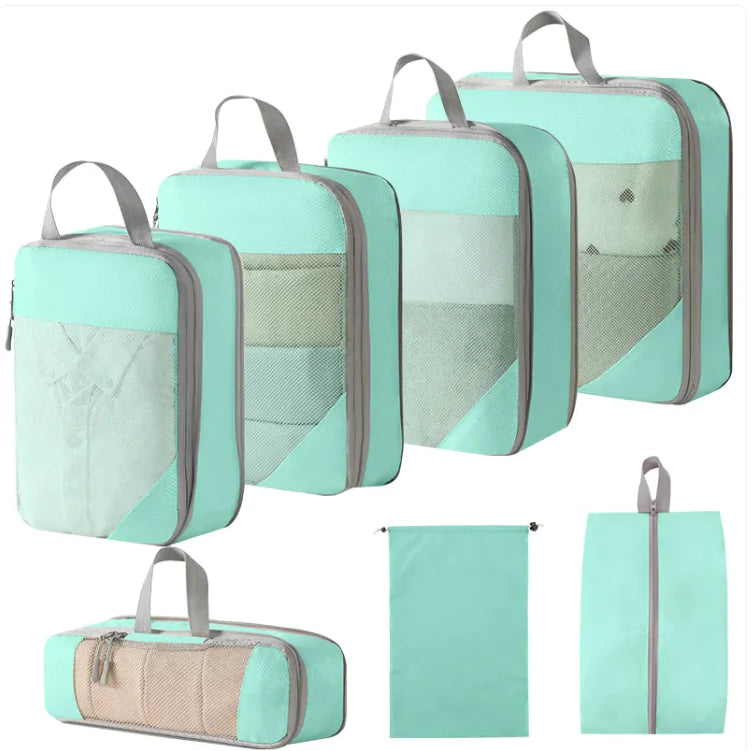 Travel Mesh Storage Bag Suit Combination