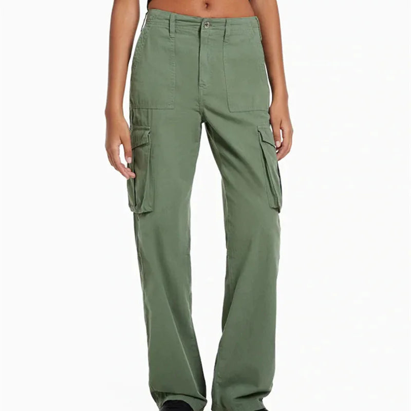 High Waist Cargos for Women
