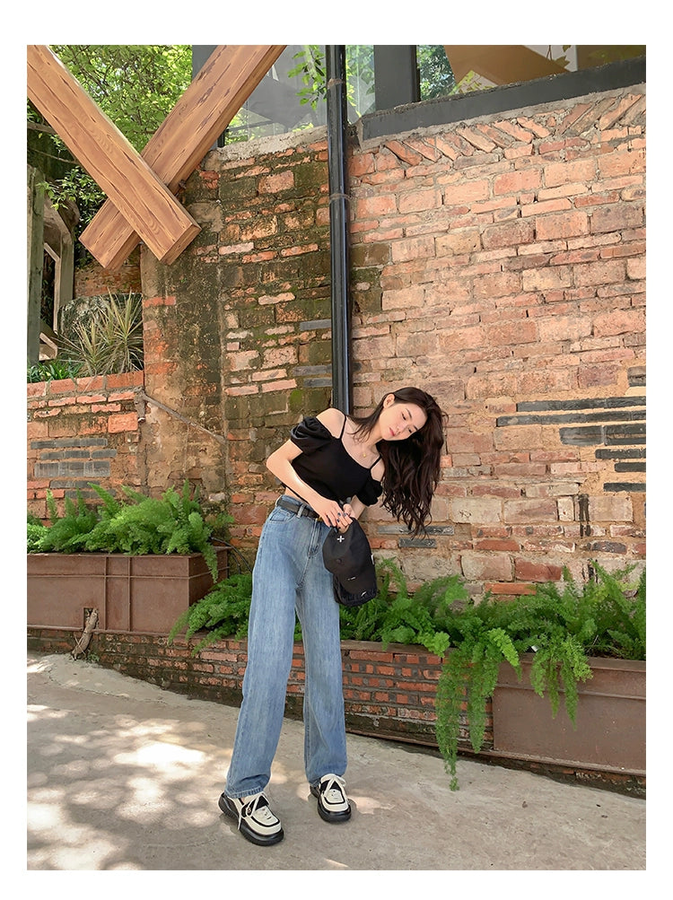 Mary Jane Canvas Shoes for Women 2022 Summer New Arrival Big Head Velcro Stylish Thick Sole Casual Elevator Shoes Women