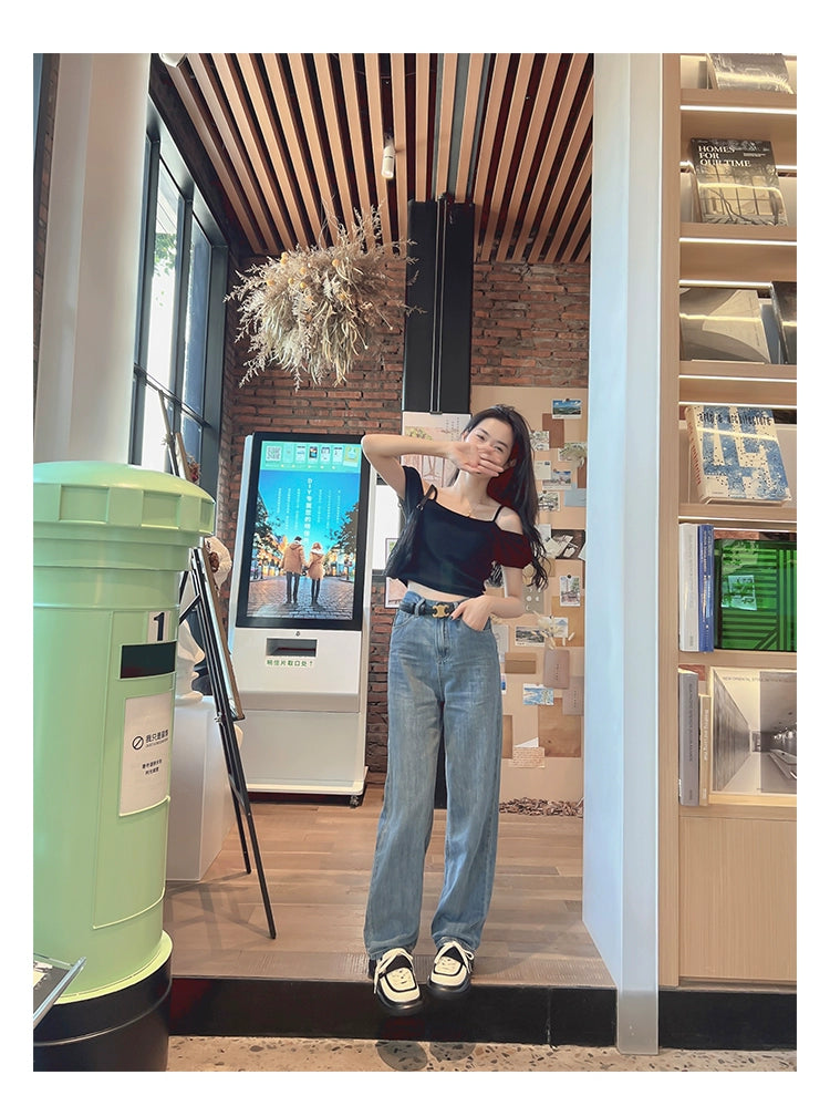 Mary Jane Canvas Shoes for Women 2022 Summer New Arrival Big Head Velcro Stylish Thick Sole Casual Elevator Shoes Women