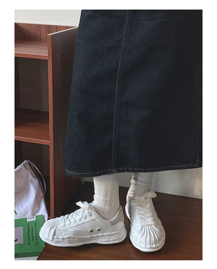 Shell Toe Thick Sole Spring Leisure Ins Trendy Shoes