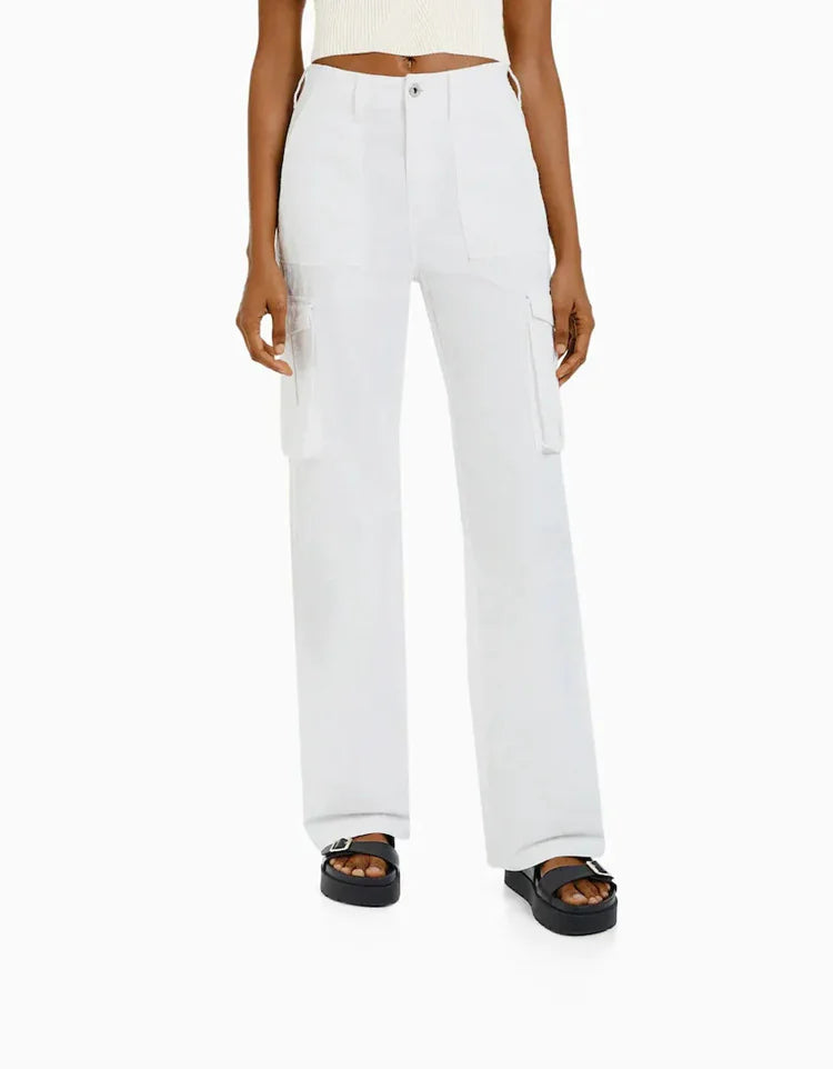 High Waist Cargos for Women
