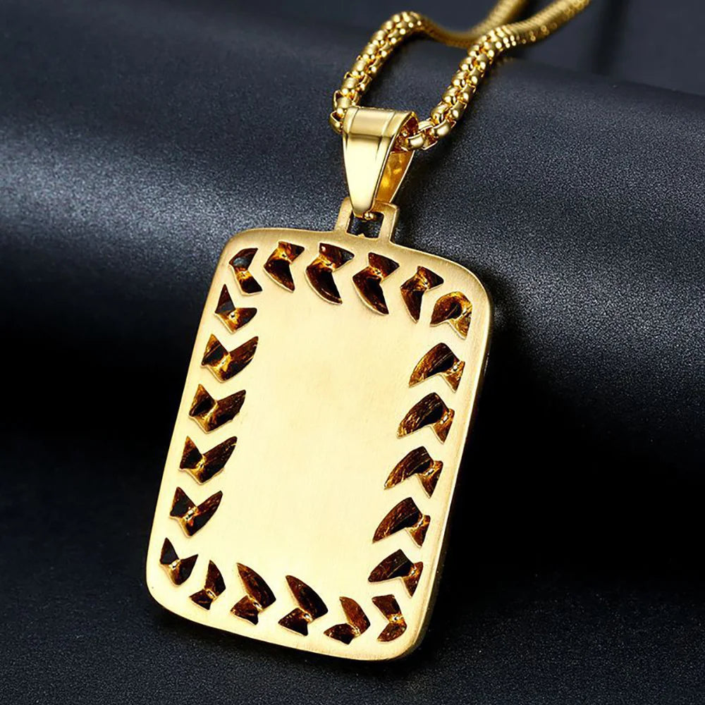 Hip Hop Iced Out Praying Hands Cross Pendant Gold Color Stainless Steel Christian Necklace for Women Men Religious Jewelry Gift
