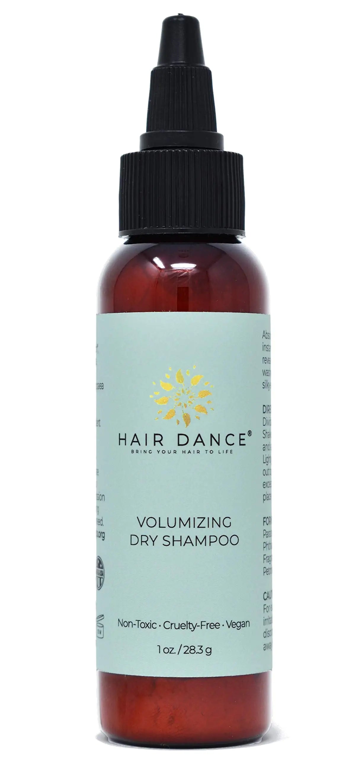 Dry Shampoo Volume Powder | Natural & Organic Ingredients | Non-Aerosol | Made in USA | Talc & Corn Free | For Blonde and Dark Hair | Lavender Oil Scented | 1 Ounce 1 Ounce (Pack of 1)