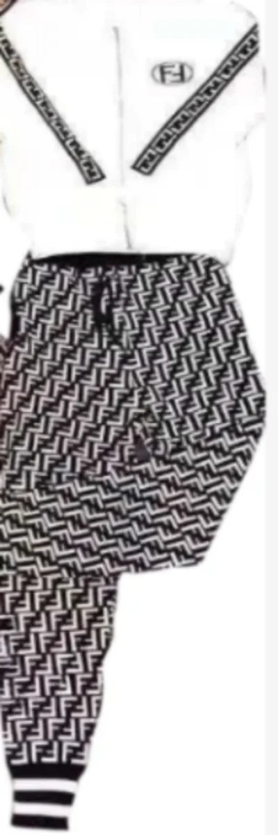 Chic Two Pieces Long Sleeve Top With Front Zipper & Jegging