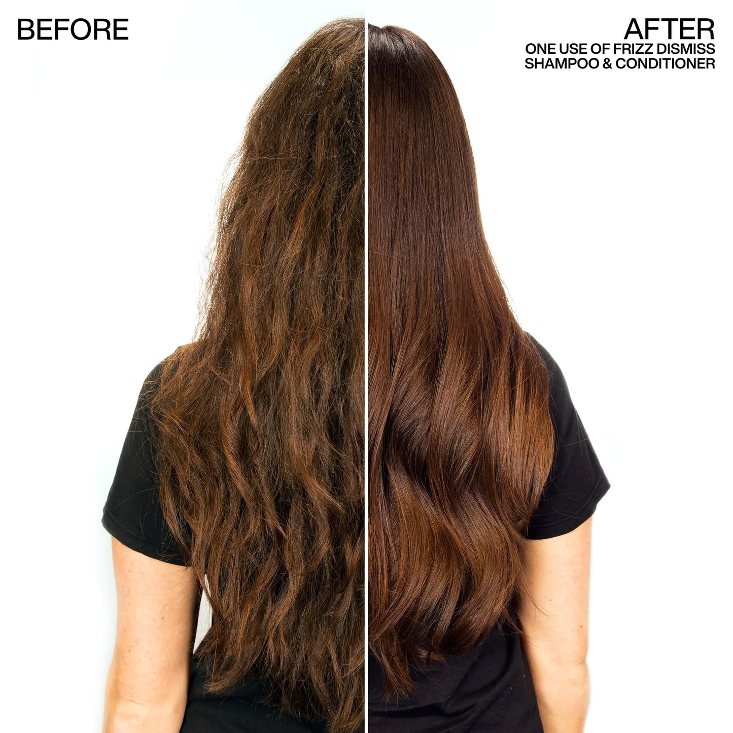 Redken Frizz Dismiss Shampoo | Anti Frizz Shampoo with Humidity Protection | Gently Cleanses, Smooths, and Adds Shine | Weightless Long-Lasting Frizz Control | For Frizzy Hair | Sulfate Free 10.1 Fl Oz (Pack of 1)
