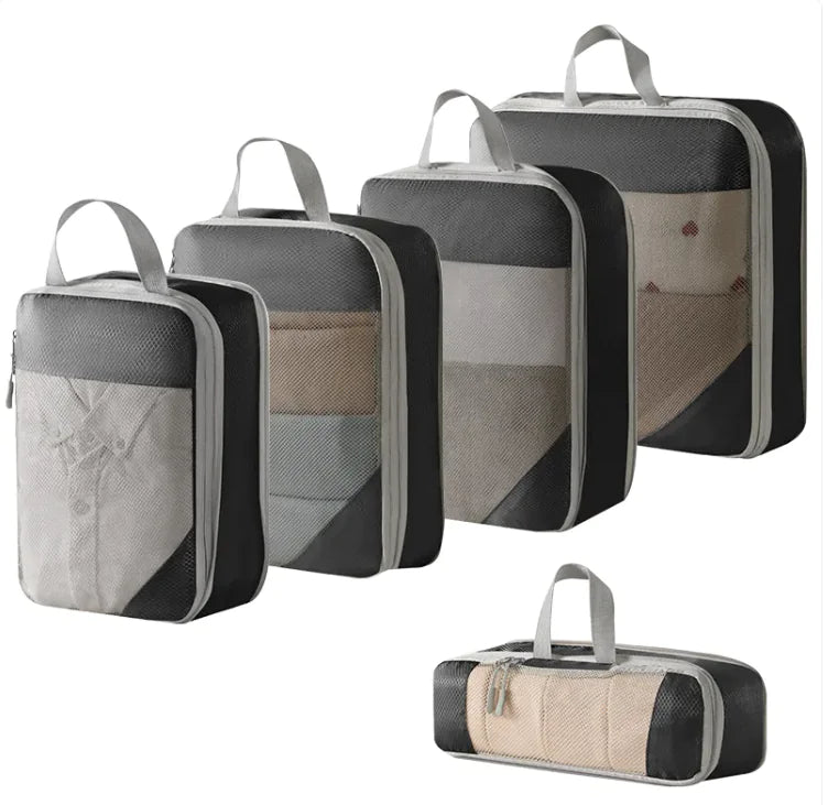 Travel Mesh Storage Bag Suit Combination