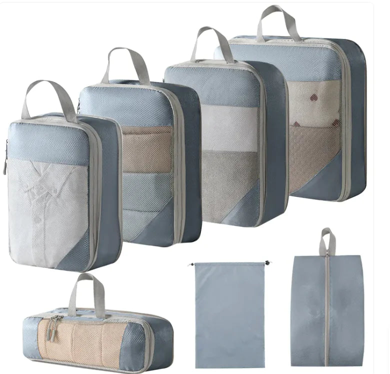 Travel Mesh Storage Bag Suit Combination