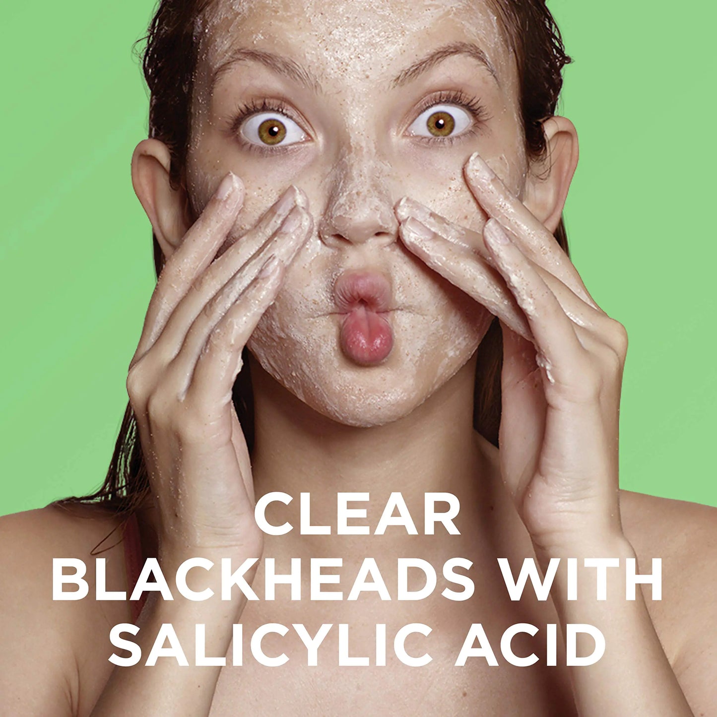 St. Ives Blackhead Clearing Face Scrub, Clears Blackheads & Unclogs Pores, Green Tea & Bamboo, Salicylic Acid Acne Treatment Facial Scrub, Moderate Exfoliator Skin Care with Natural Exfoliants 6 oz 6 Ounce (Pack of 1)