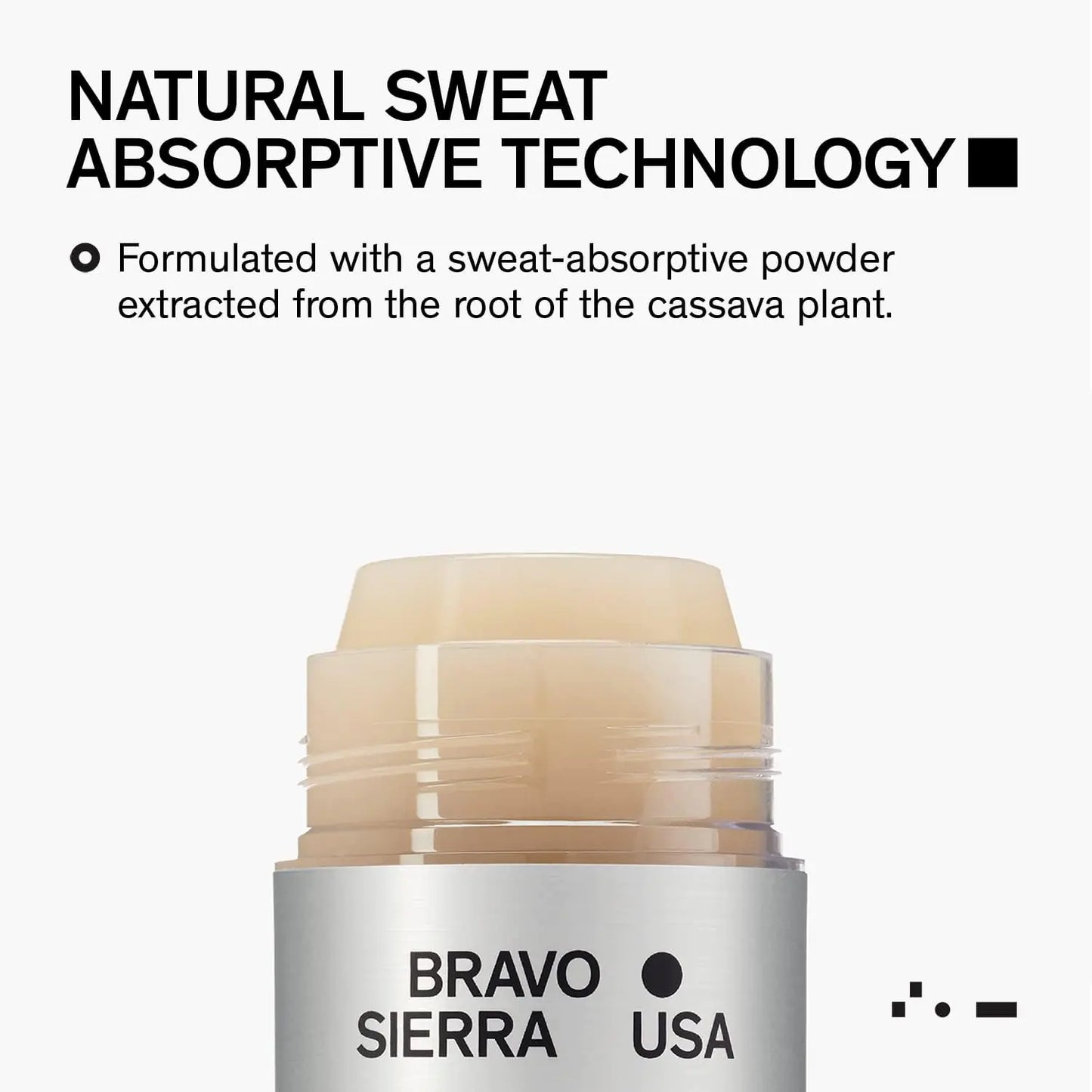 Aluminum-Free Natural Deodorant for Men by Bravo Sierra - Long Lasting All-Day Odor and Sweat Protection - White Vetiver & Cedarwood 3.2 oz - Paraben-Free, Baking Soda Free, Vegan and Cruelty Free - Will Not Stain Clothes. 3.2 Ounce (Pack of 1)