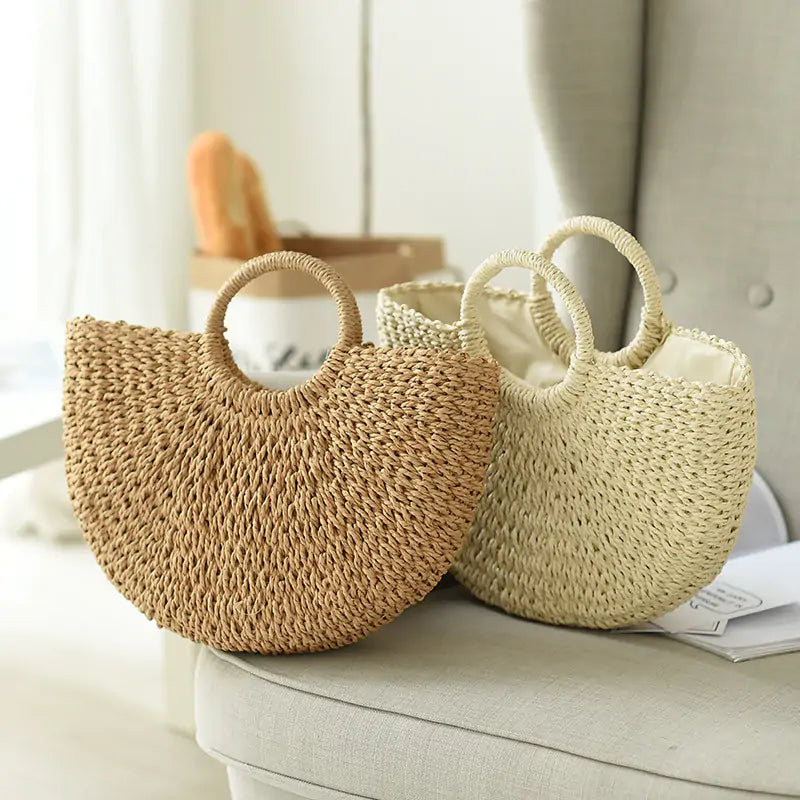 Handmade Straw Bag