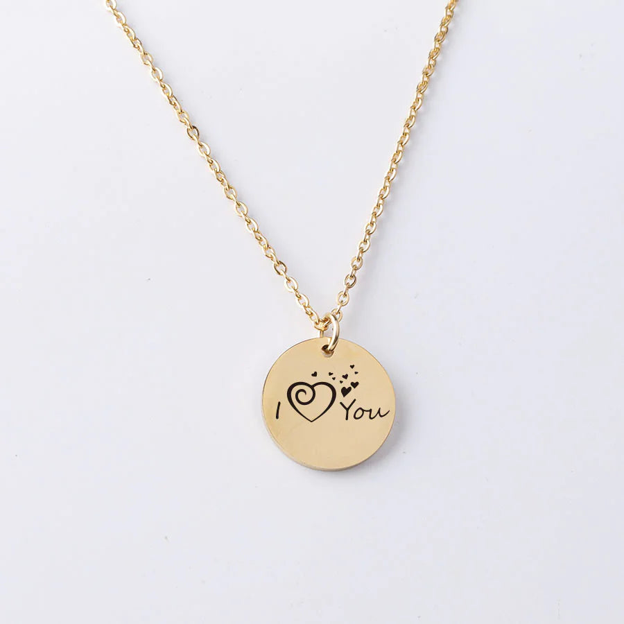 Stainless Couple Necklace