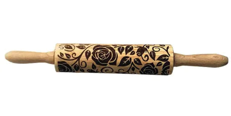 Carved Pattern Rolling Pin