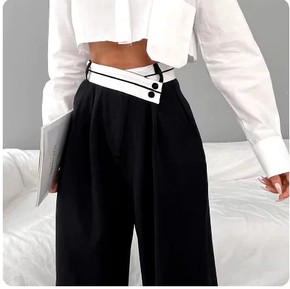 Women's Black Wide Leg Pants