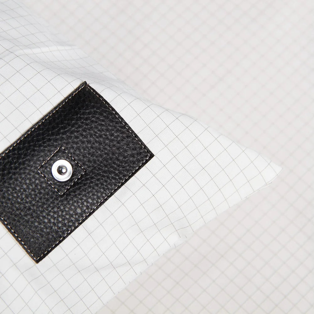 Square Grounding Pillowcase with Conductive Fabric