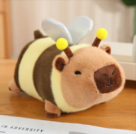 Toast Capybara Plush Doll - Bee Transformation Edition