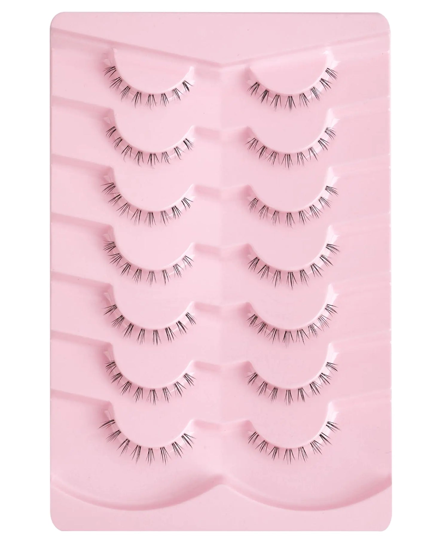 Bottom Lashes Clear Band Wispy Lashes Short C Curl Lower Lashes Natural Under Lashes Pack Jiocolor Cute Anime Bottom Eyelashes 7 Pairs R2