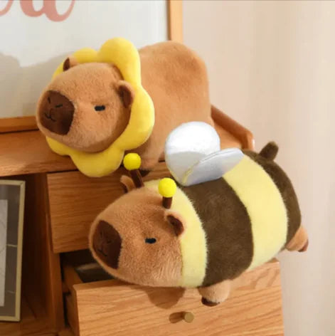 Toast Capybara Plush Doll - Bee Transformation Edition