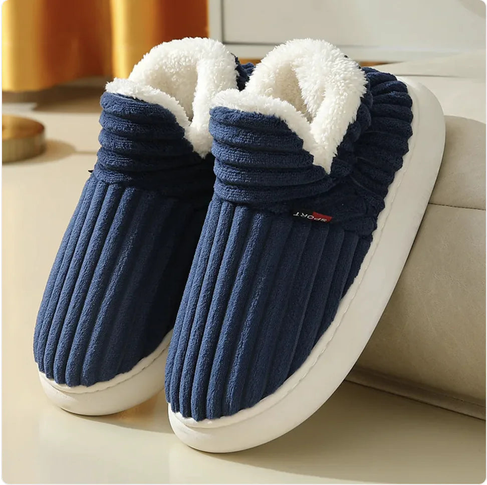 Winter Cotton Slippers for Men & Women