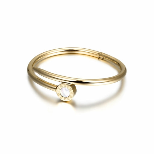 Nail Crossover Bangle