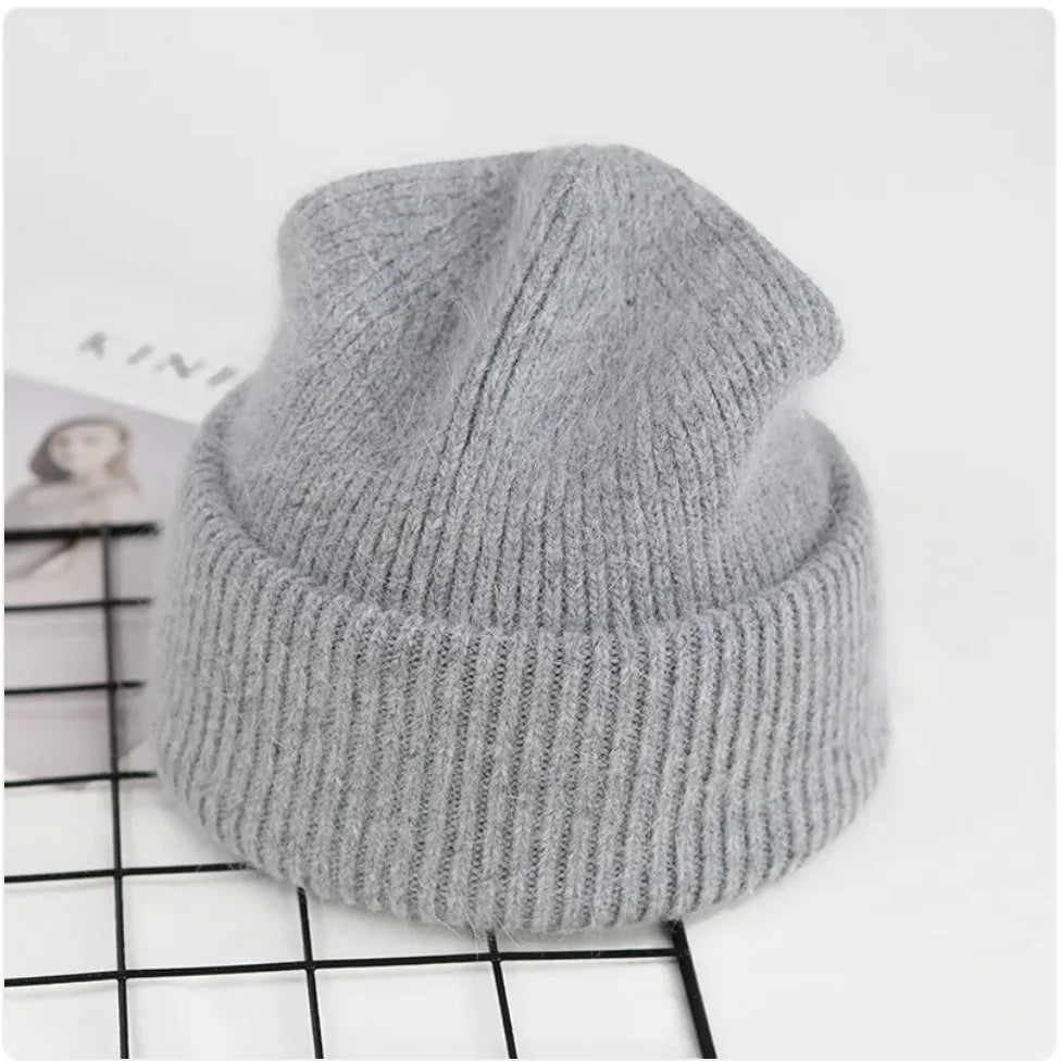 Simple Knitted Pullover Cap