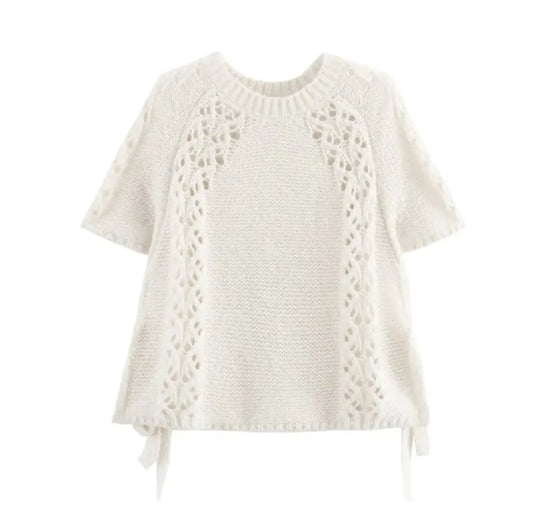 Women's Hollow Lace Top