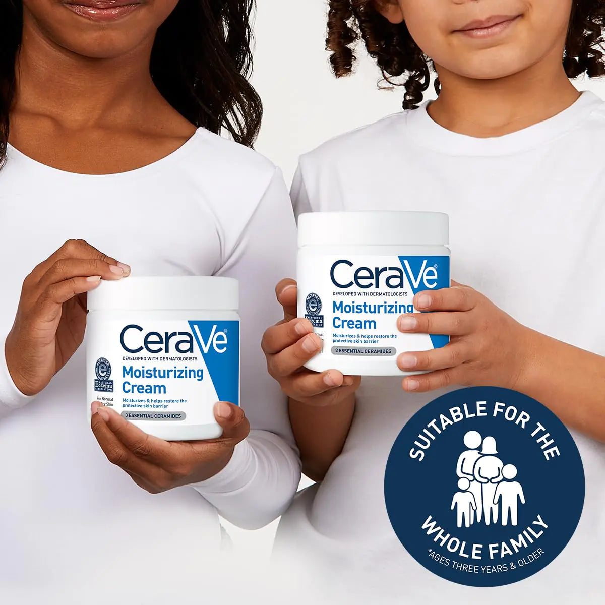 CeraVe Moisturizing Cream | Body and Face Moisturizer for Dry Skin | Body Cream with Hyaluronic Acid and Ceramides | Daily Moisturizer | Oil-Free | Fragrance Free | Non-Comedogenic | 19 Ounce 1.19 Pound (Pack of 1)