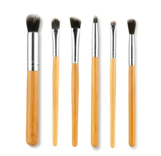 11 bamboo handles makeup brush