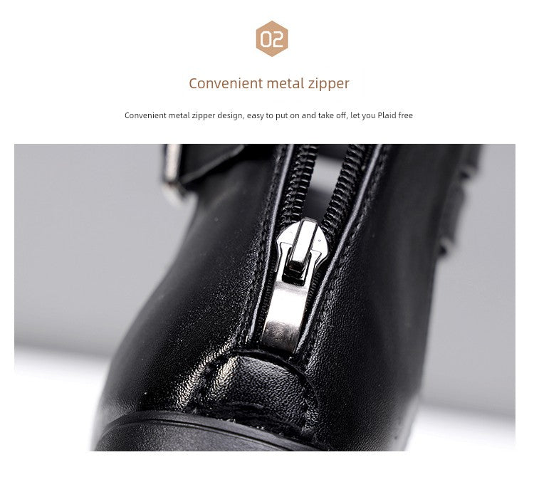 Summer New Arrival Genuine Leather Strap Women's Sandals Hollow Beach Shoes Platform Shoes Platform Height Increasing Shoes Mid-High Wedge Women's Shoes Fashion