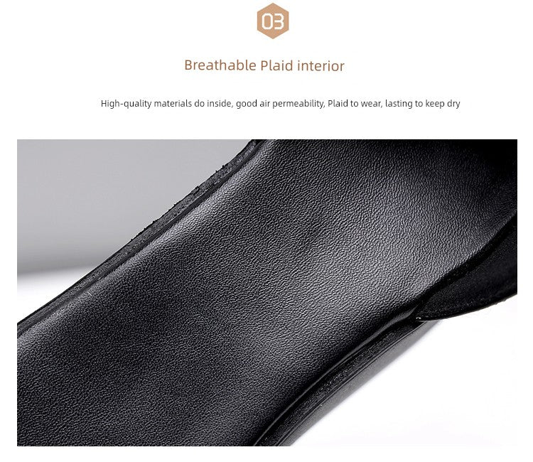 Summer New Arrival Genuine Leather Strap Women's Sandals Hollow Beach Shoes Platform Shoes Platform Height Increasing Shoes Mid-High Wedge Women's Shoes Fashion