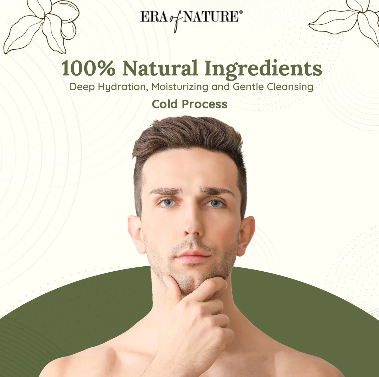 Organic Shea Butter Cold Process Natural Soap Bar - Hydrating and Soothing with Essential Oils and Lavender, Suitable for All Skin Types, Face & Body Soap - 2 Body Soap Bars, 200g Shea Soap