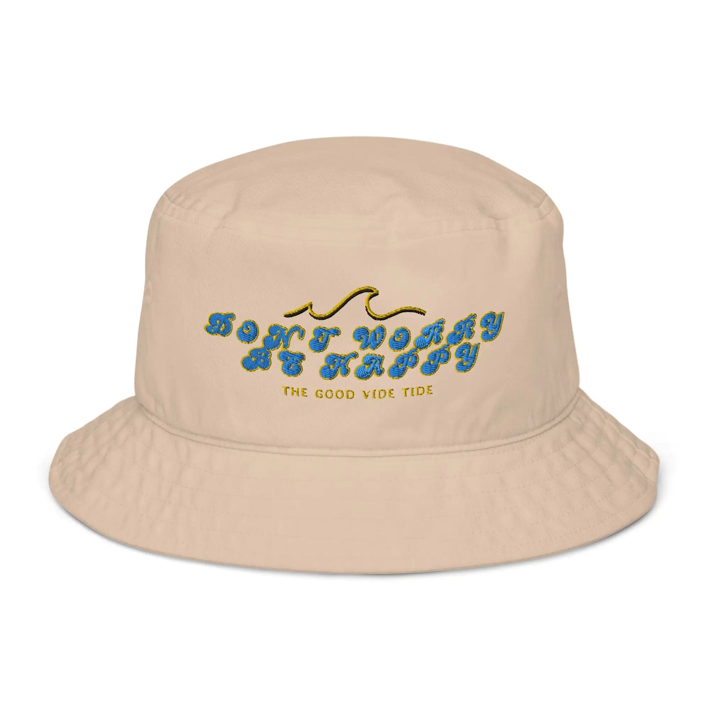 Organic Don't Worry, Be Happy Bucket Hat