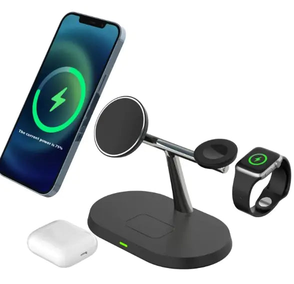 Three-in-one Magnetic Wireless Charger