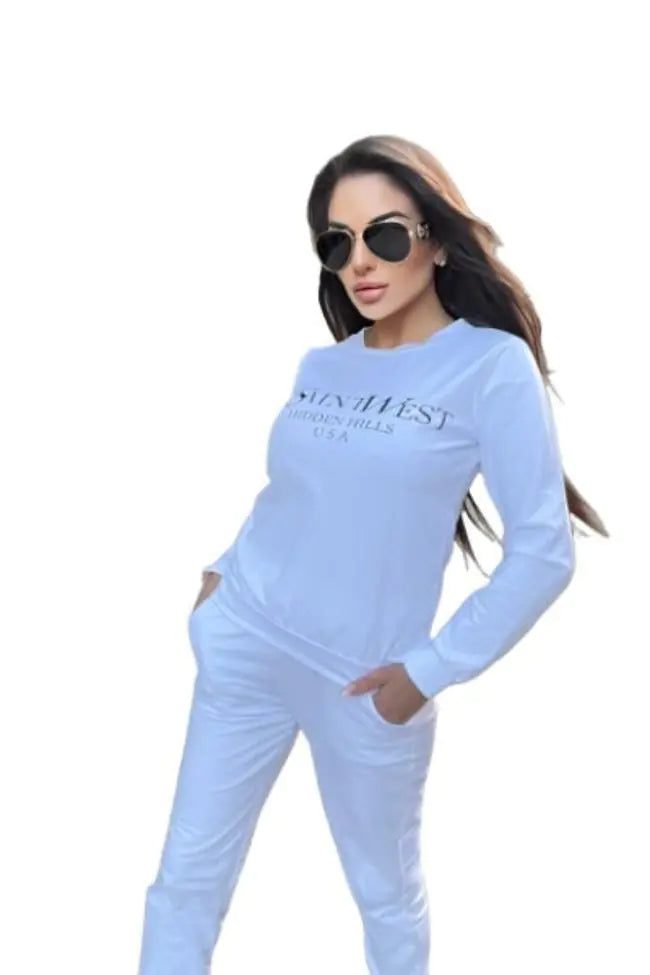 Ye Saint West Jumper & Jogger Loungewear Set