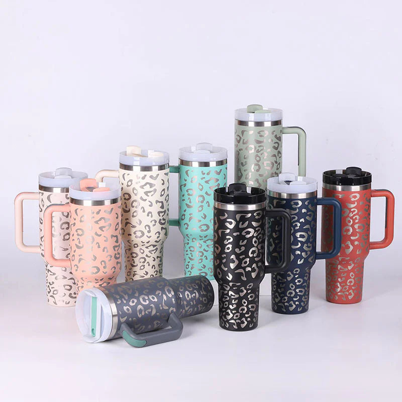 40oz Insulated Bottle With Straw