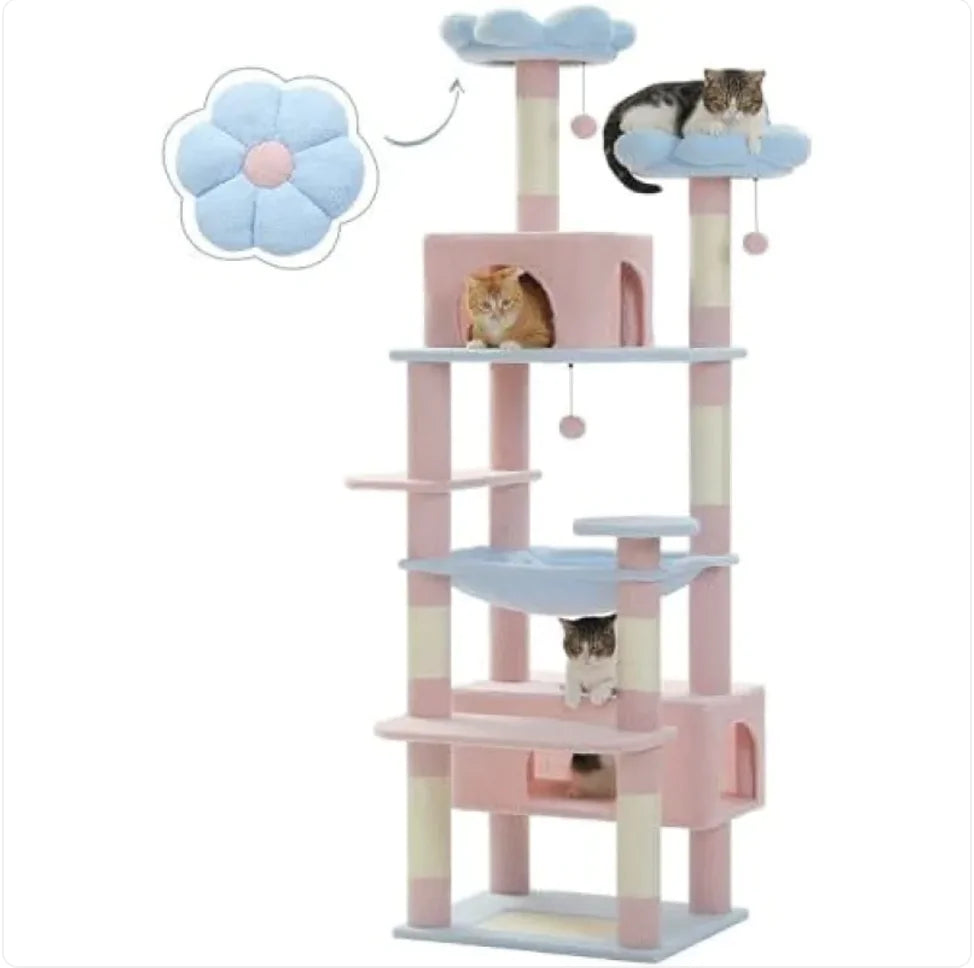 Minimalist MDF Cat Climbing Frame