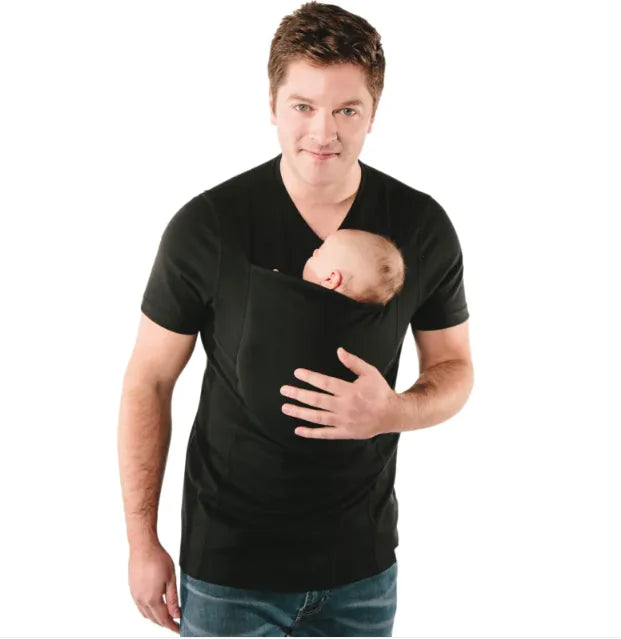 New Hot Sell Kangaroo Dad Multifunctional Clothes Mommy Casual T-Shirt