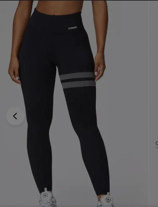 Thigh Double Ring Yoga  Leggings