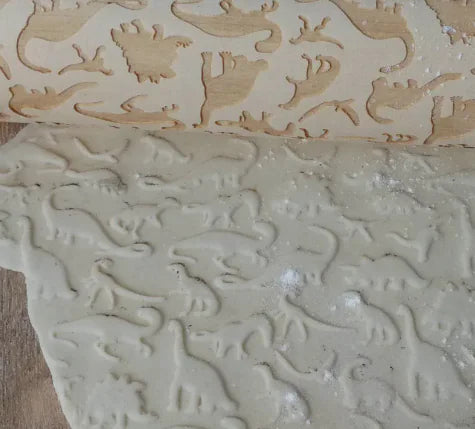 Carved Pattern Rolling Pin