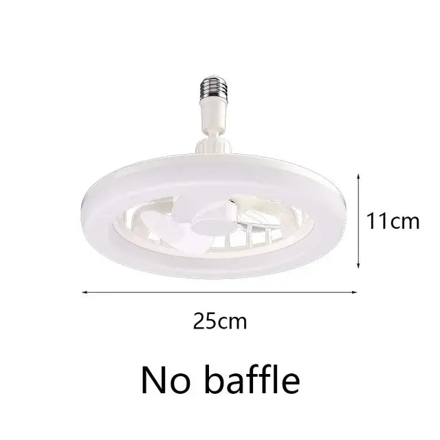 Remote-Controlled Ceiling Lamp Fan