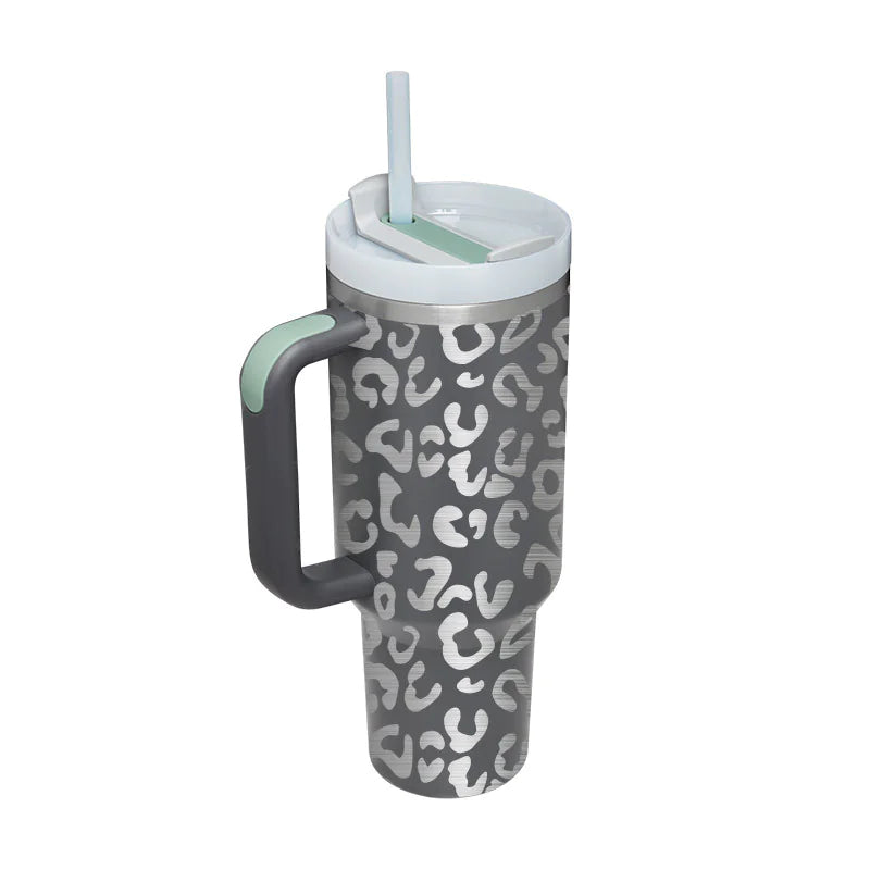 40oz Insulated Bottle With Straw