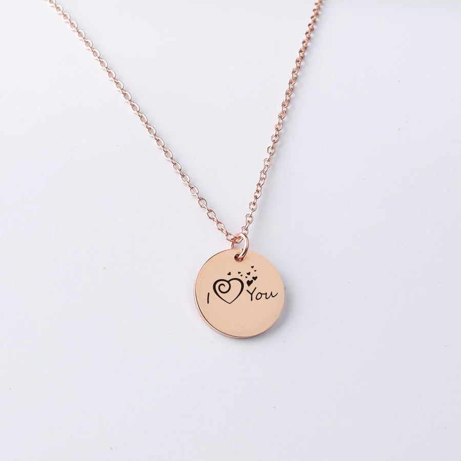 Stainless Couple Necklace