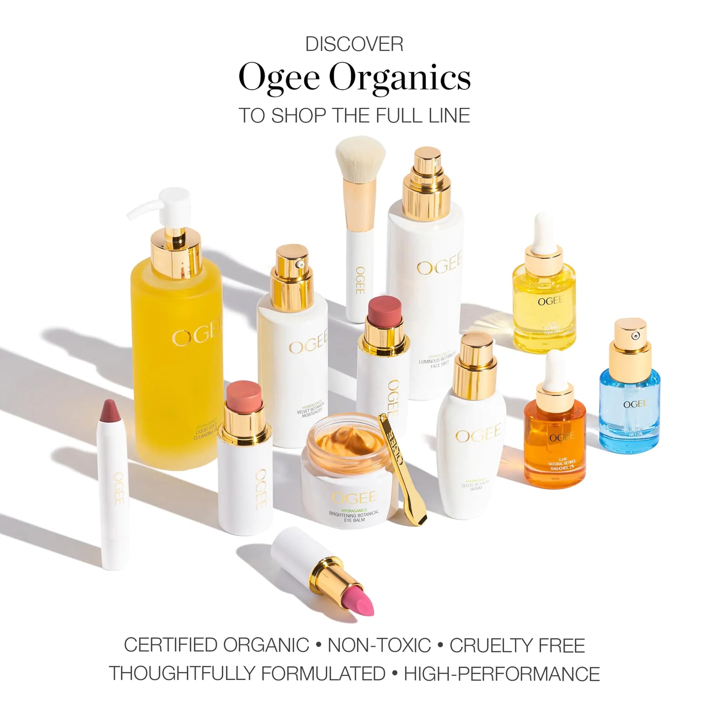 Ogee Sculpted Face Stick (PINK DIAMOND - MATTE NEUTRAL PINK) Certified Organic Blush Stick - Multi-Use Cream Blush & Highlighter Stick PINK DIAMOND - MATTE NEUTRAL PINK