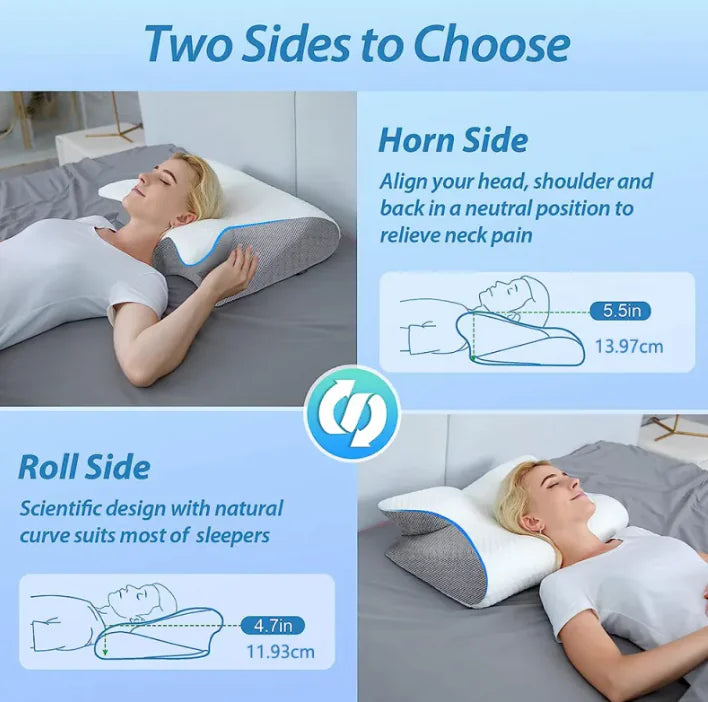 Memory Pillow Home Sleep Cervical Support