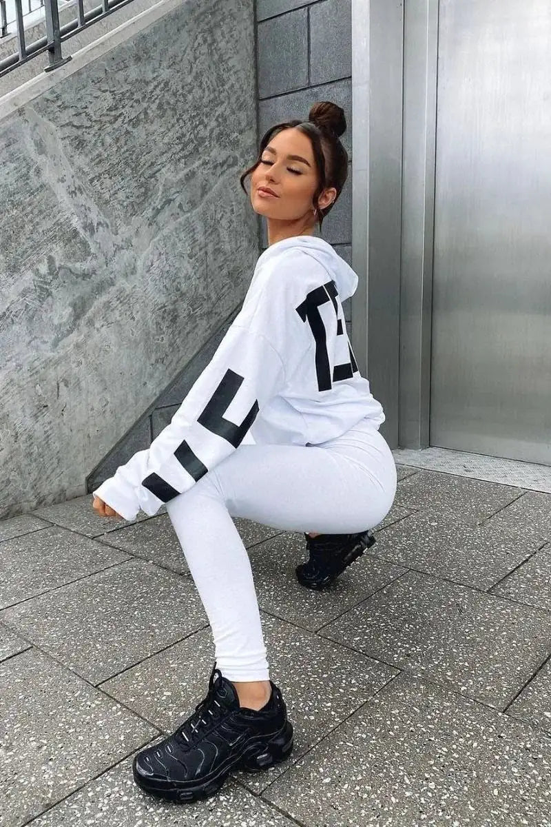 Vetements Hoodie and Legging Lounge Set