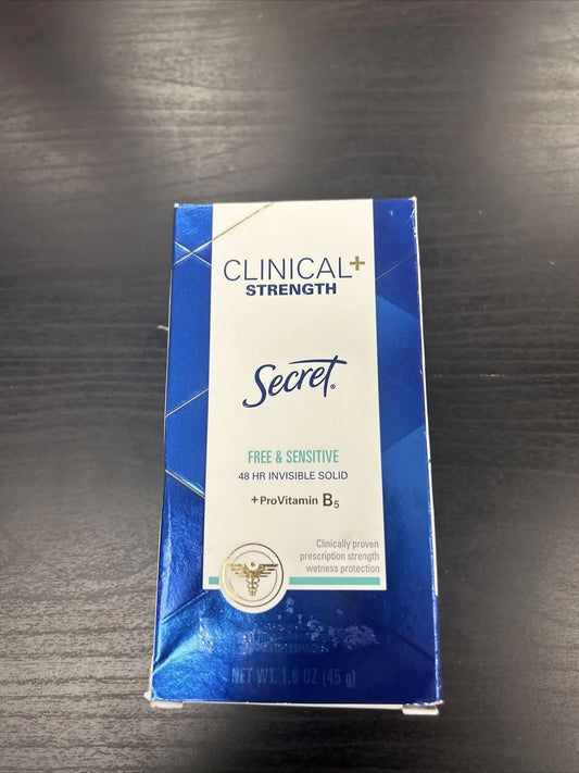 Secret Clinical Strength Anti-Perspirant Deodorant Soft Solid, Light & Fresh Scent 1.60 oz 1.60 Ounce (Pack of 1)