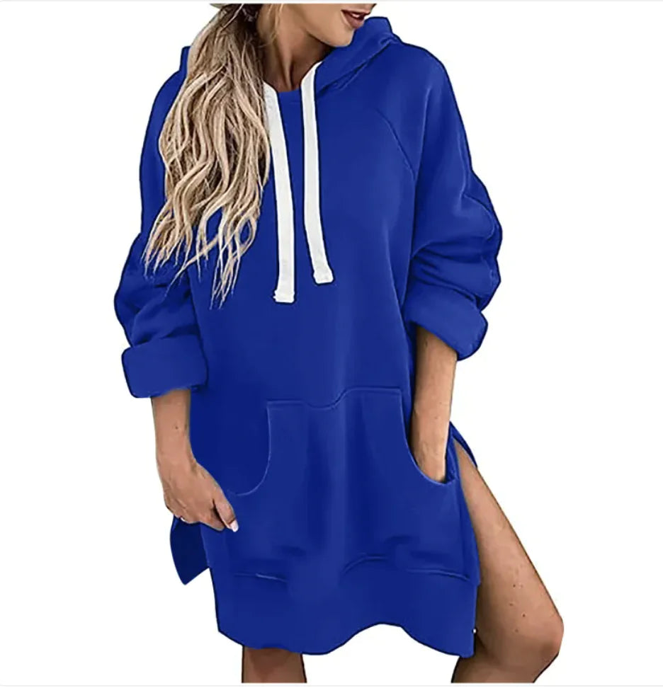 Women's Loose-Fit Drawstring Sweater