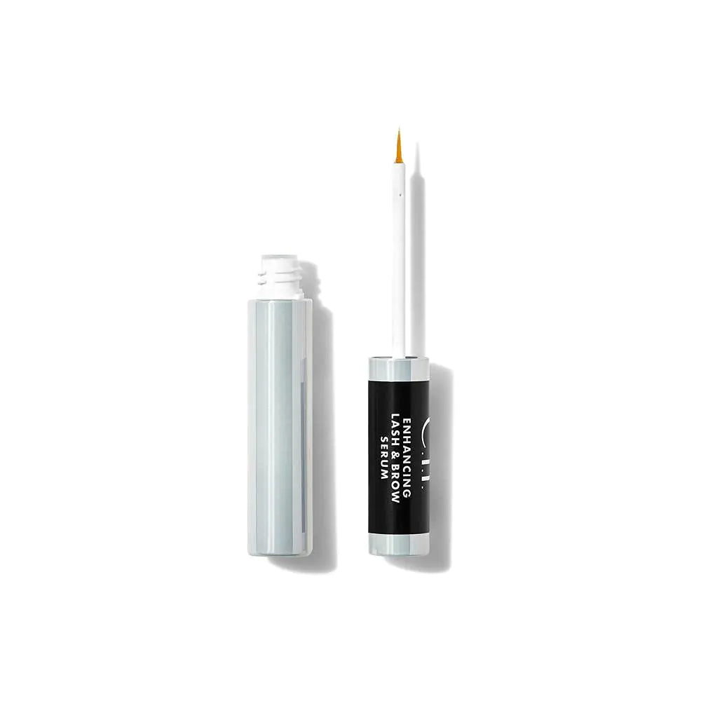 e.l.f. Enhancing Lash & Brow Serum, Promotes Longer-Looking Lashes & Brows, Nourishing & Conditioning Formula, Clear, 0.12 Fl Oz (3.5mL) 0.12 Fl Oz (Pack of 1)