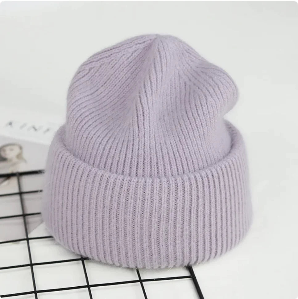 Simple Knitted Pullover Cap