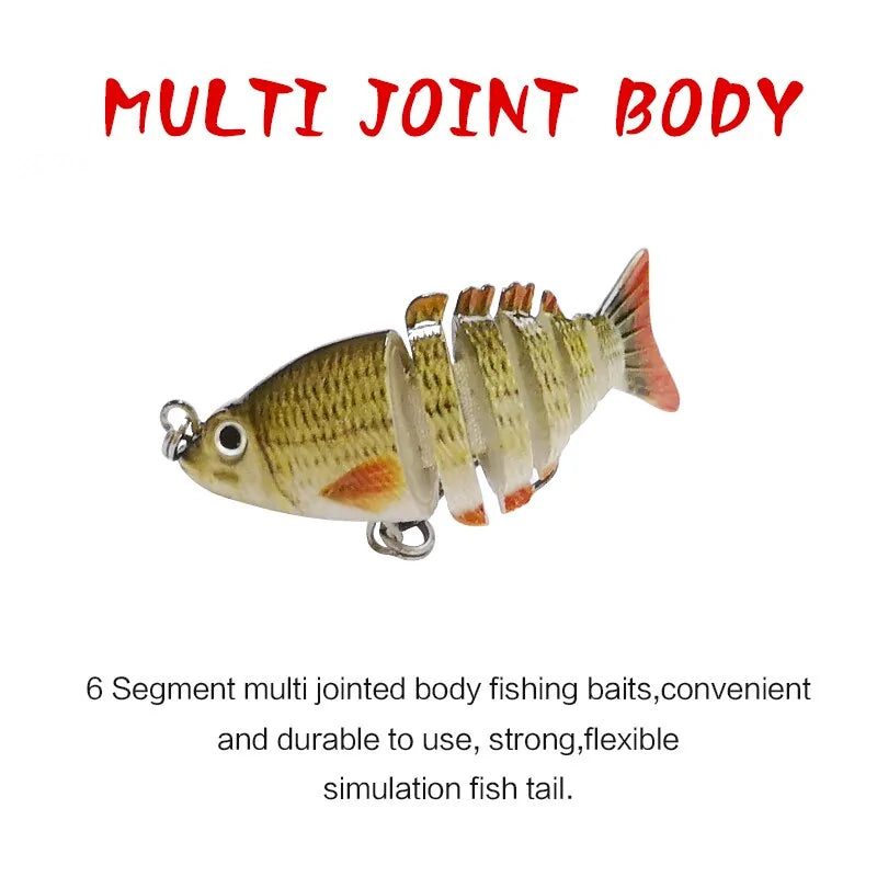 Mini Multi Jointed Swimbait Fishing Lure